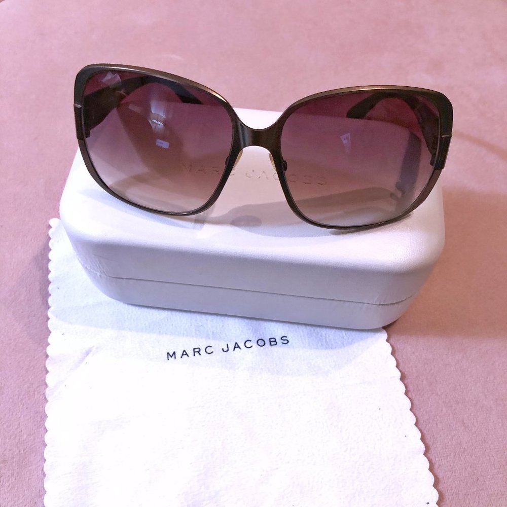 Marc by Marc Jacobs Oversized Bronze Sunglasses